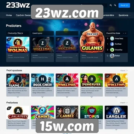 Análise das principais funcionalidades do 23wz.com